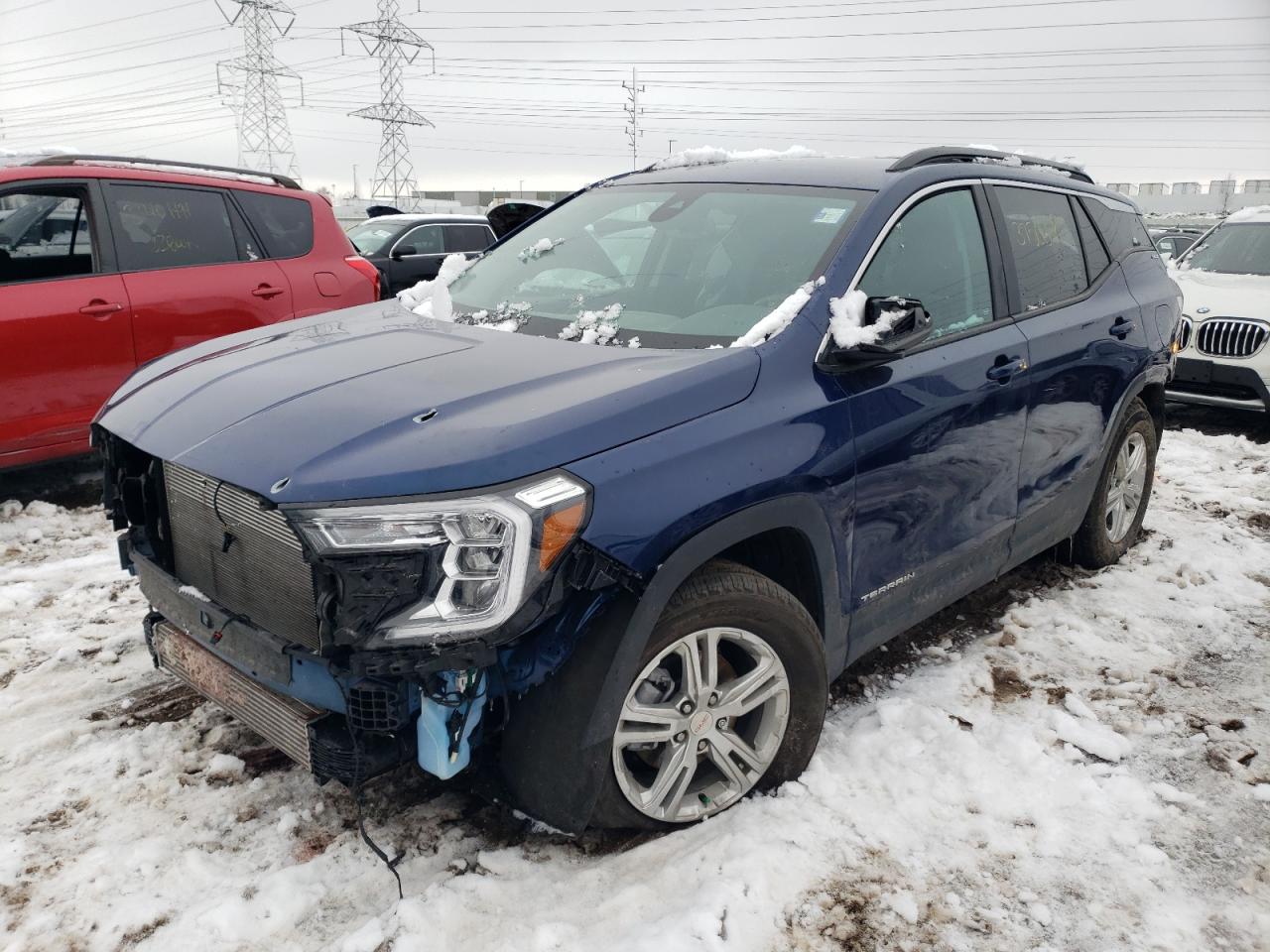 2022 GMC TERRAIN SLE VIN:3GKALMEV2NL299822