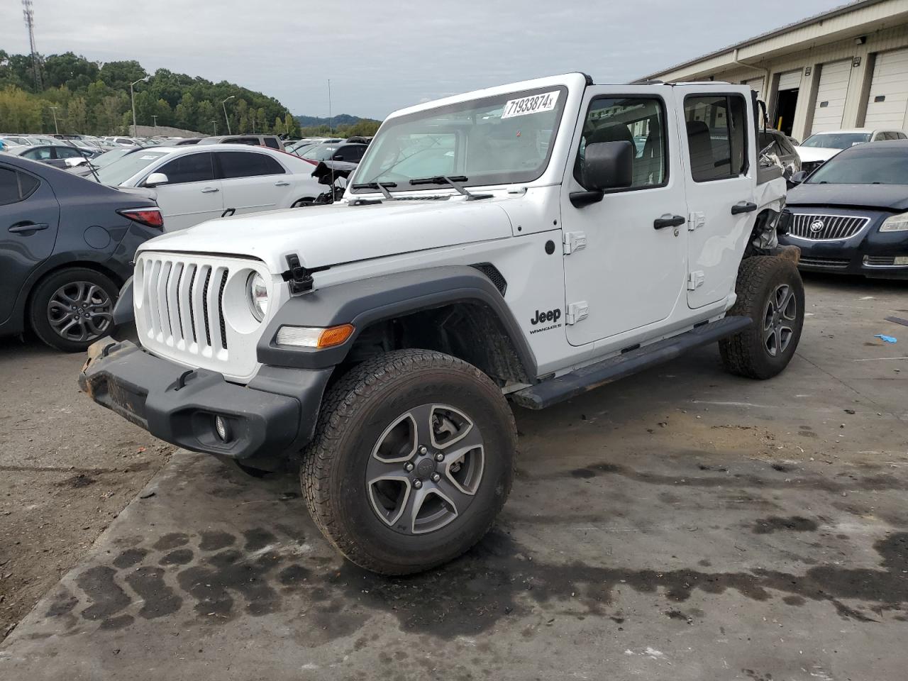 2023 JEEP WRANGLER SPORT VIN:1C4HJXDG2PW654828