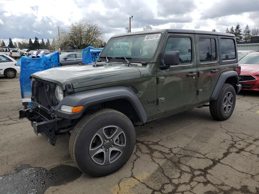 2022 JEEP WRANGLER UNLIMITED SPORT VIN:1C4HJXDM4NW195983