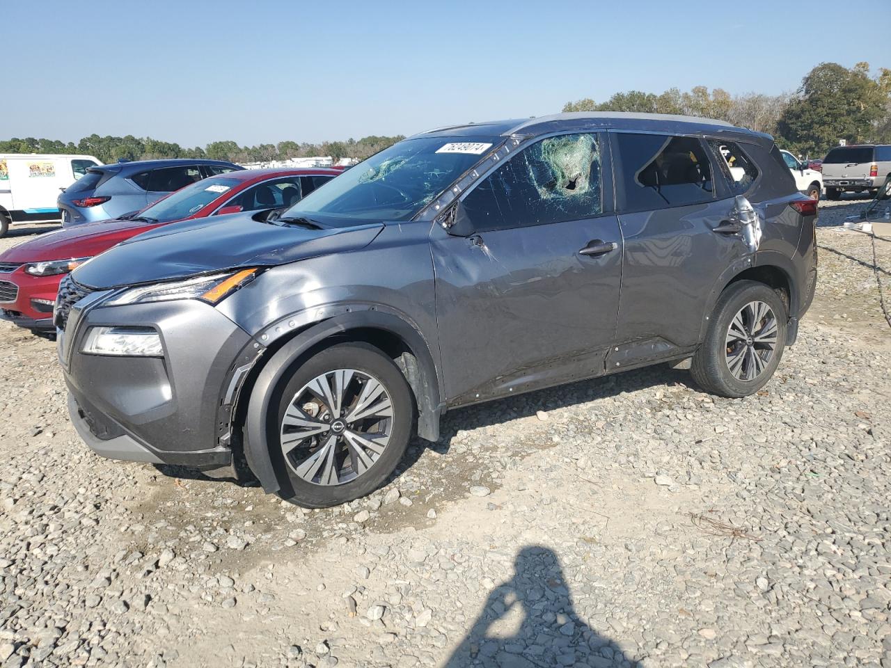 2022 NISSAN ROGUE SV VIN:5N1BT3BA4NC718322
