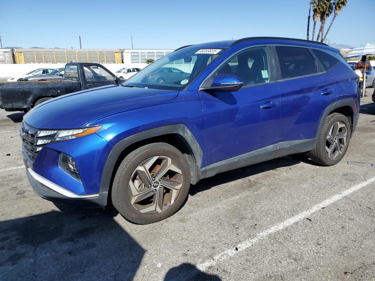 2022 HYUNDAI TUCSON SEL VIN:5NMJFCAE2NH122817