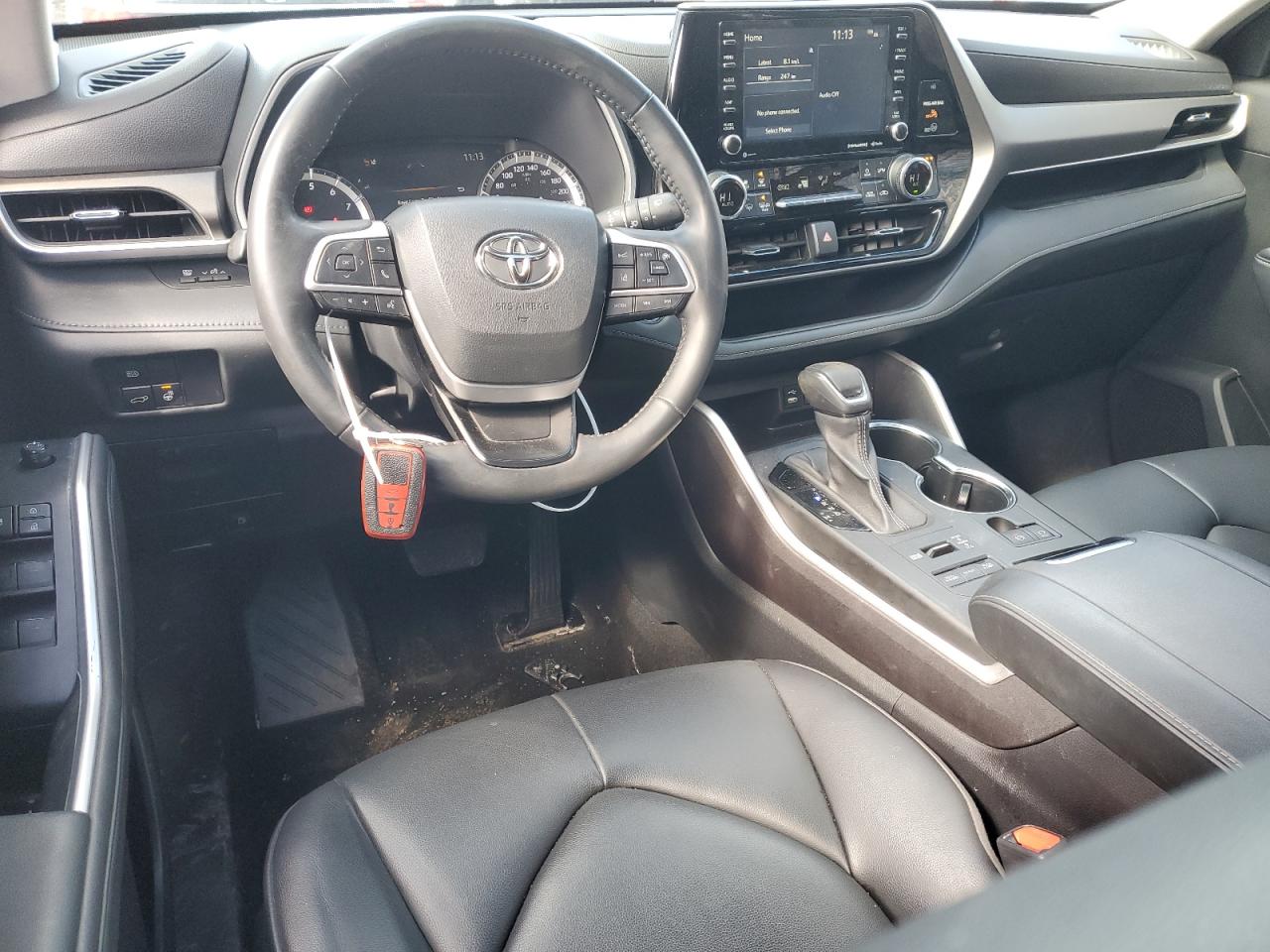 2022 TOYOTA HIGHLANDER XLE VIN:5TDGZRBH8NS582154