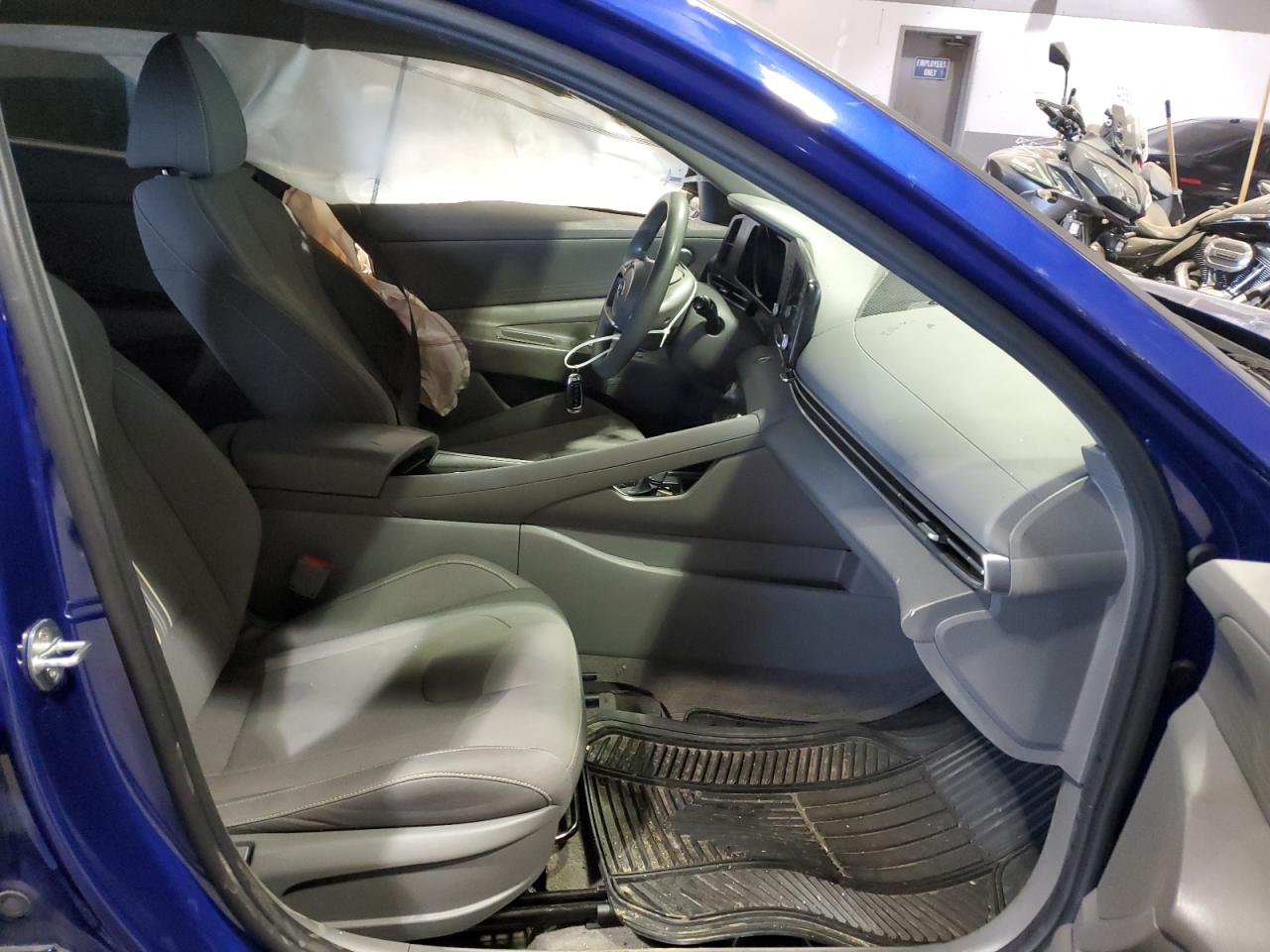 2022 HYUNDAI ELANTRA BLUE VIN:KMHLM4AJ0NU013357