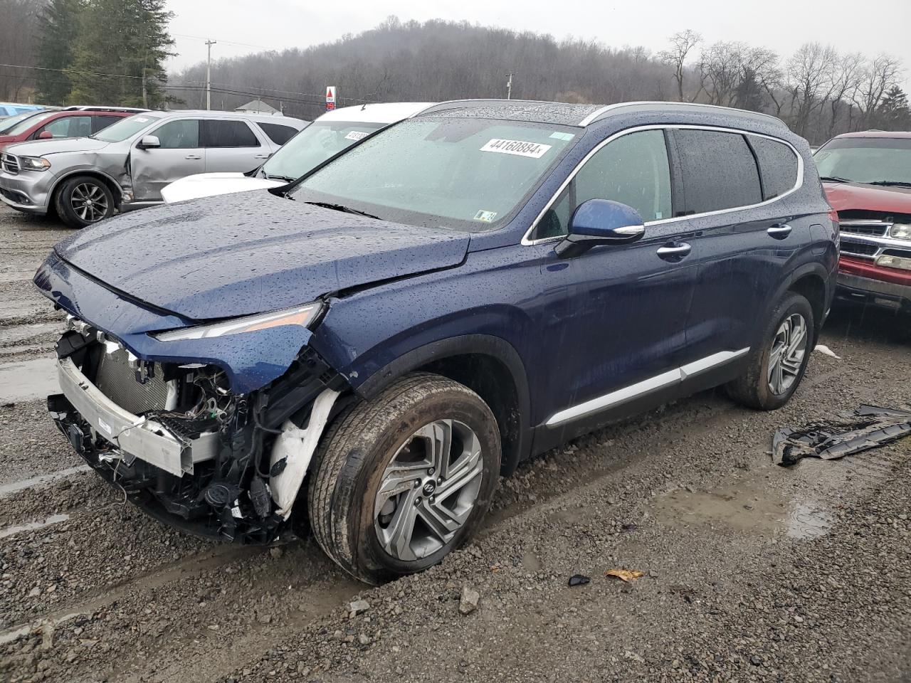 2022 HYUNDAI SANTA FE SEL VIN:5NMS3DAJ4NH444682
