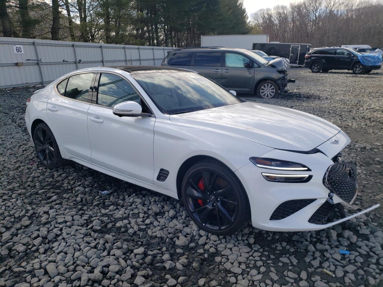 2023 GENESIS G70 BASE VIN:KMTG54TE1PU127293