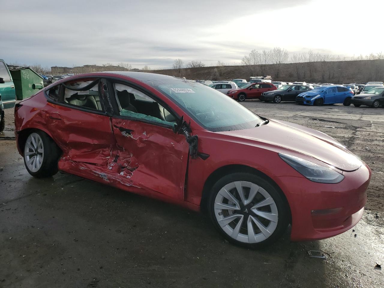 2022 TESLA MODEL 3  VIN:5YJ3E1EB7NF209209