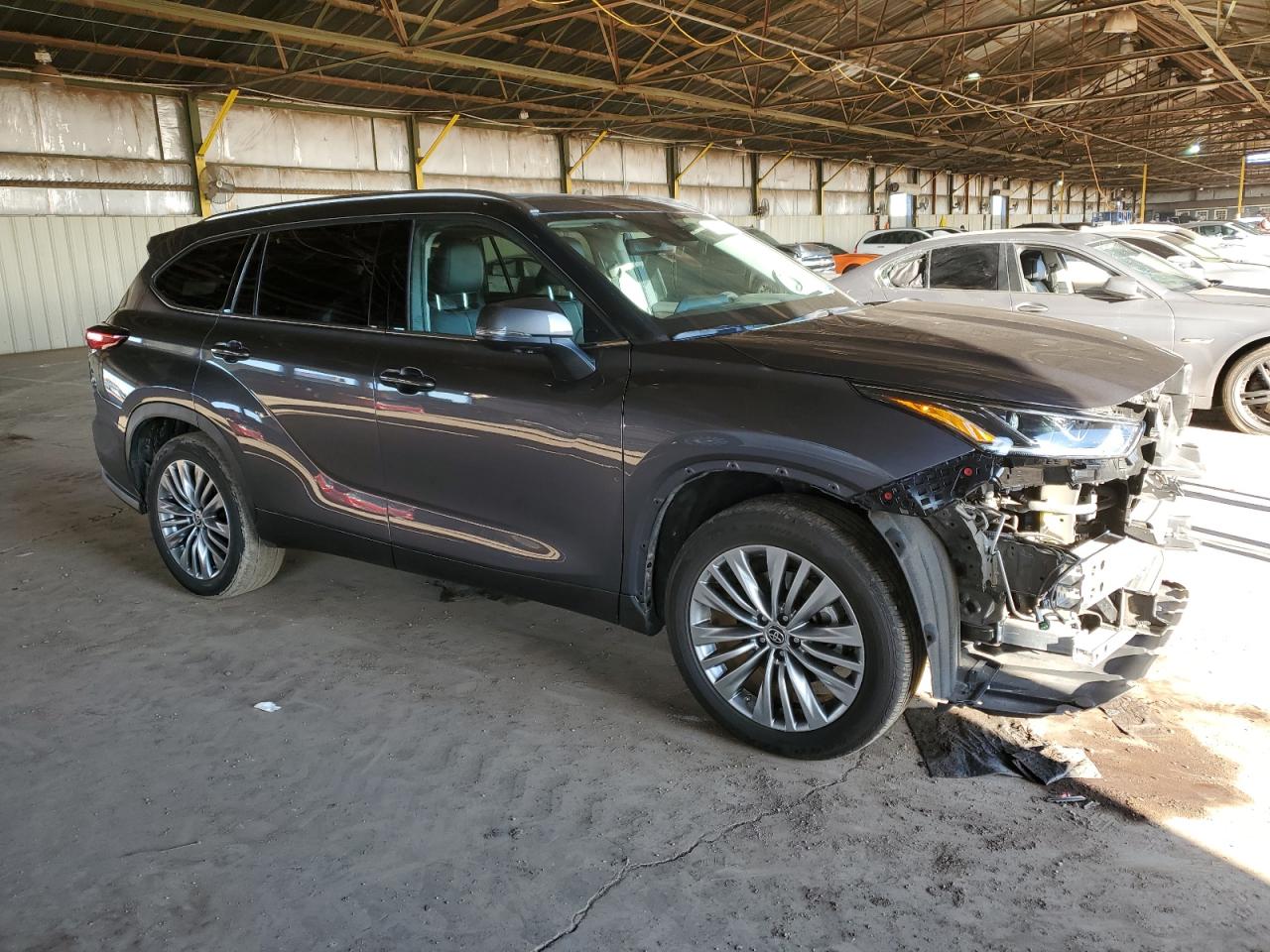 2023 TOYOTA HIGHLANDER HYBRID PLATINUM VIN:5TDFARAH4PS020887