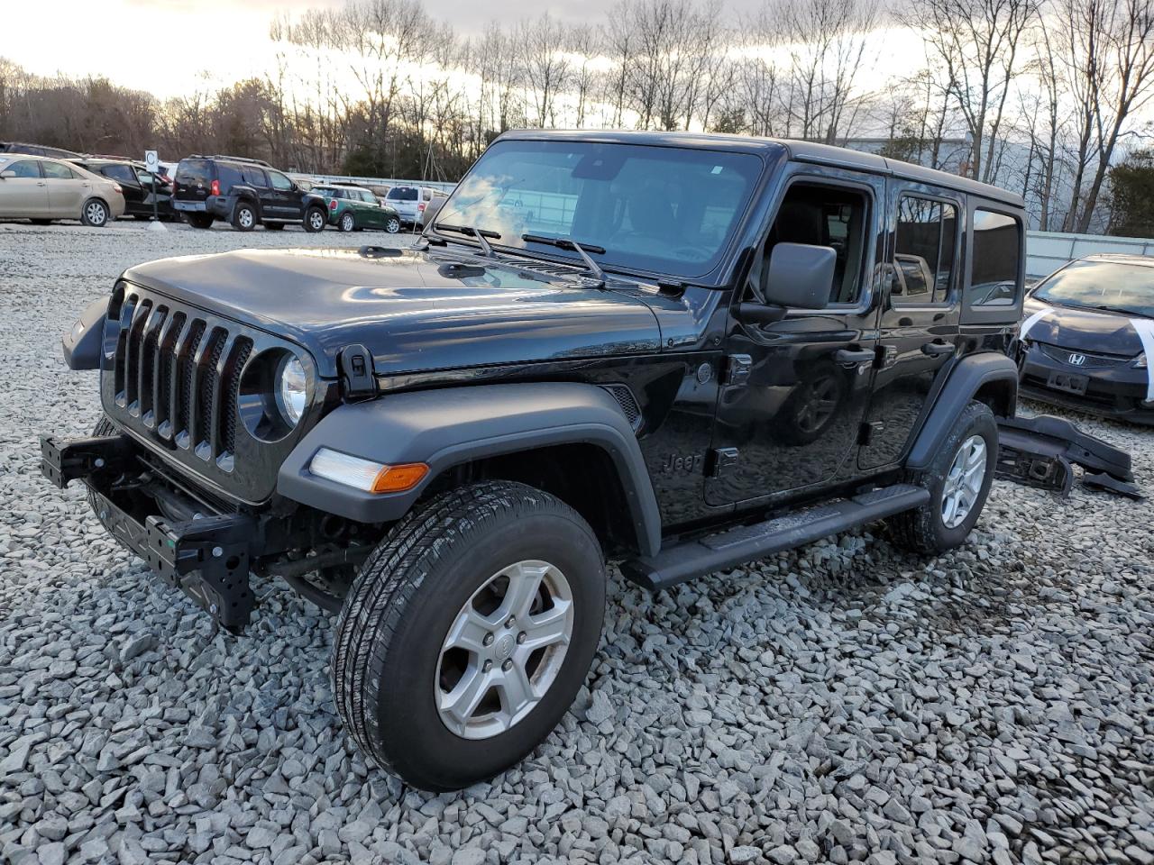 2022 JEEP WRANGLER UNLIMITED SPORT VIN:1C4HJXDG0NW213857