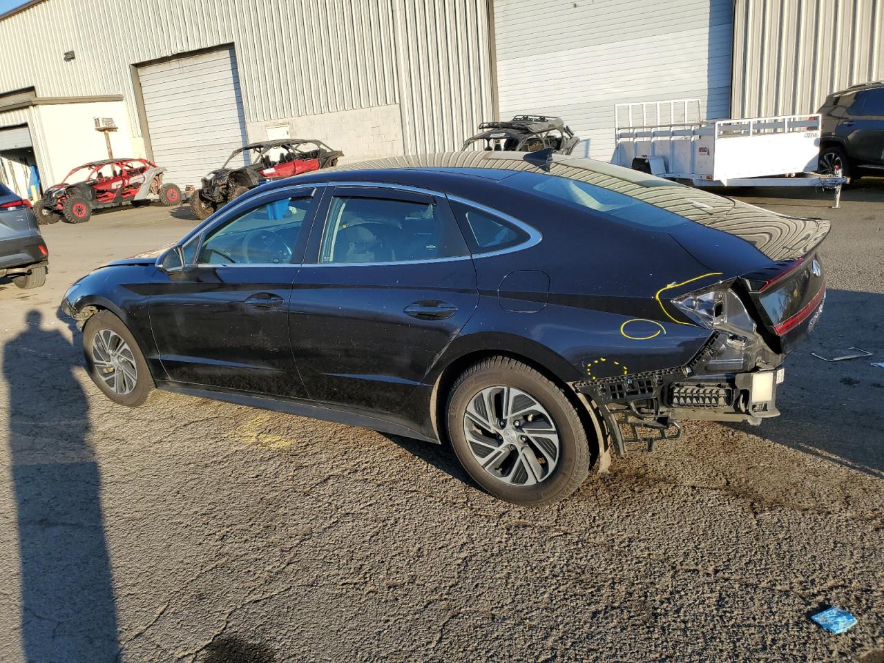 2022 HYUNDAI SONATA HYBRID VIN:KMHL24JJ8NA040815