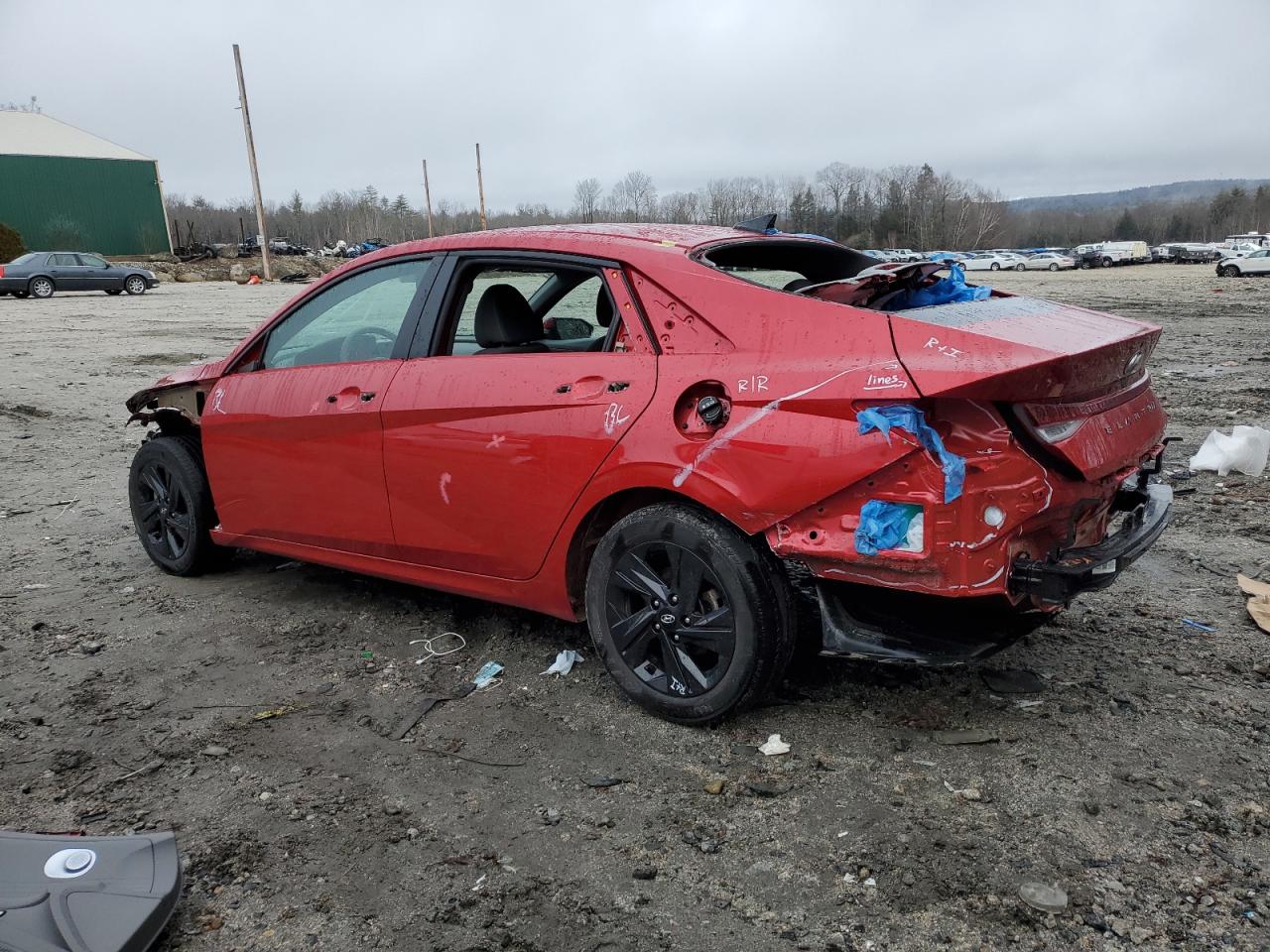 2022 HYUNDAI ELANTRA SEL VIN:5NPLM4AG8NH082896