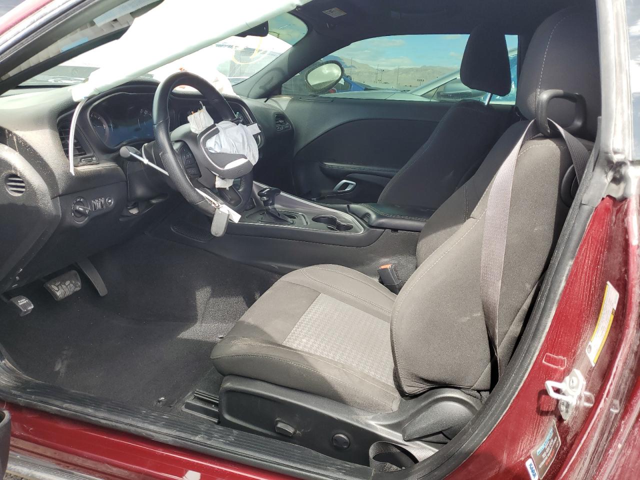 2022 DODGE CHALLENGER SXT VIN:2C3CDZAG7NH124744