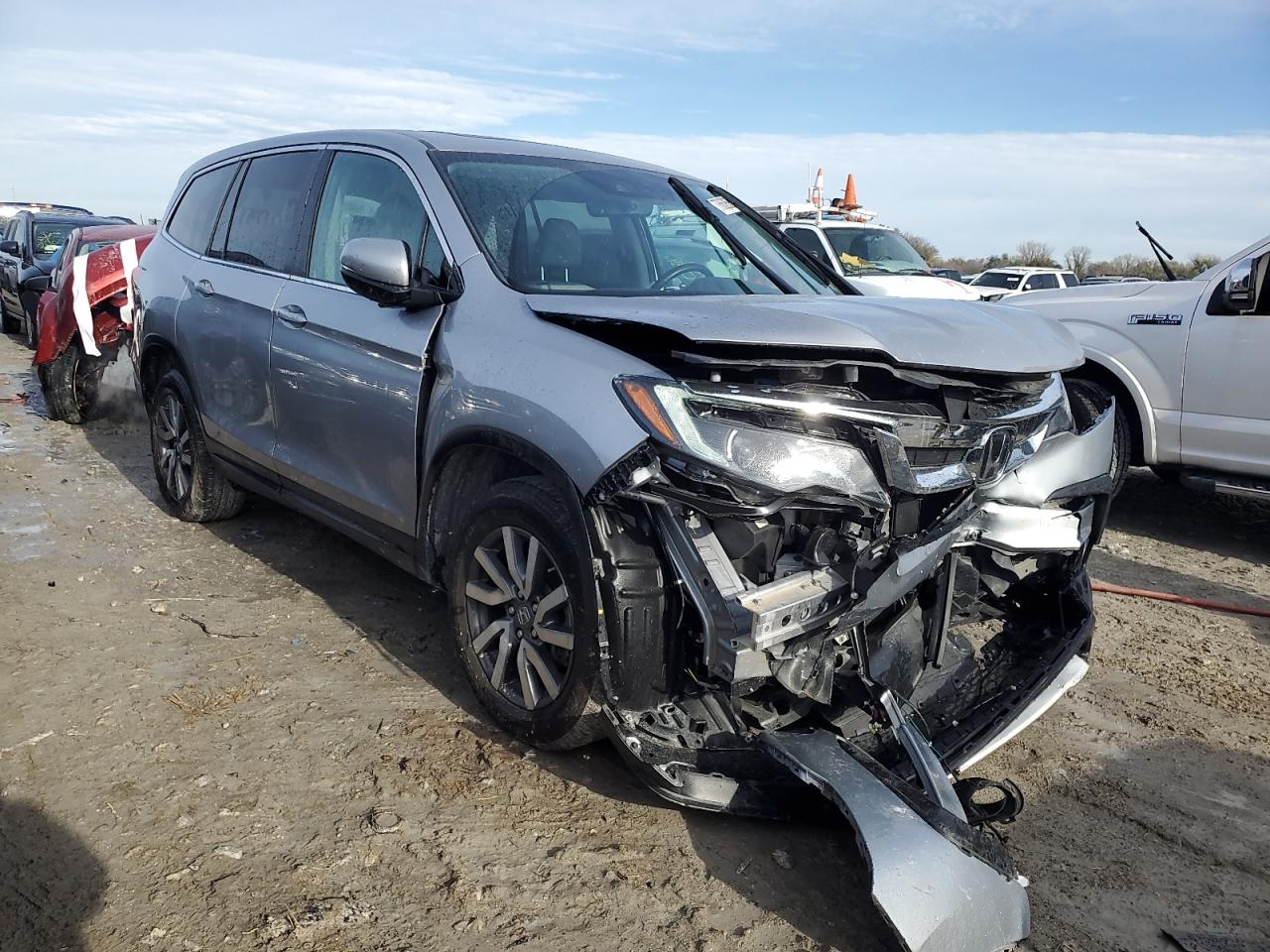 2022 HONDA PILOT EXL VIN:5FNYF6H54NB032754