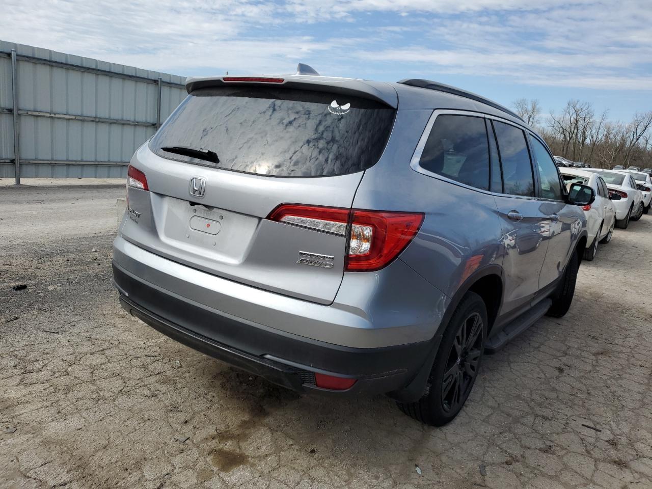 2022 HONDA PILOT SE VIN:5FNYF6H2XNB078501