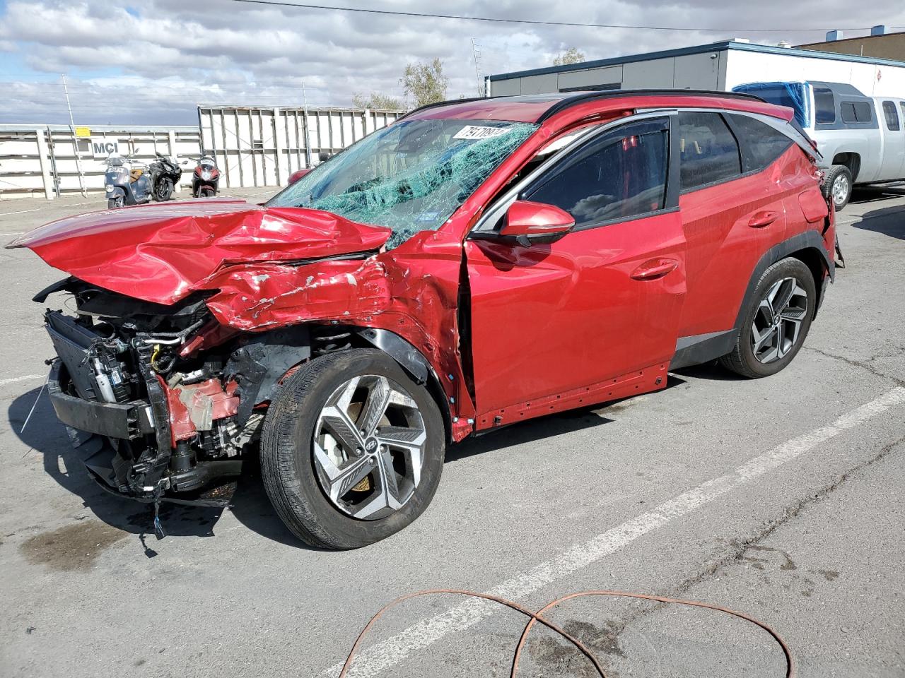 2022 HYUNDAI TUCSON SEL VIN:5NMJF3AE9NH155006