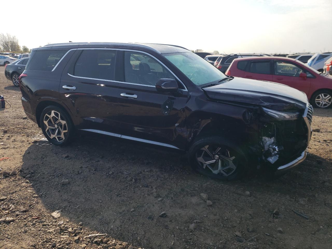 2022 HYUNDAI PALISADE CALLIGRAPHY VIN:KM8R7DHEXNU478593