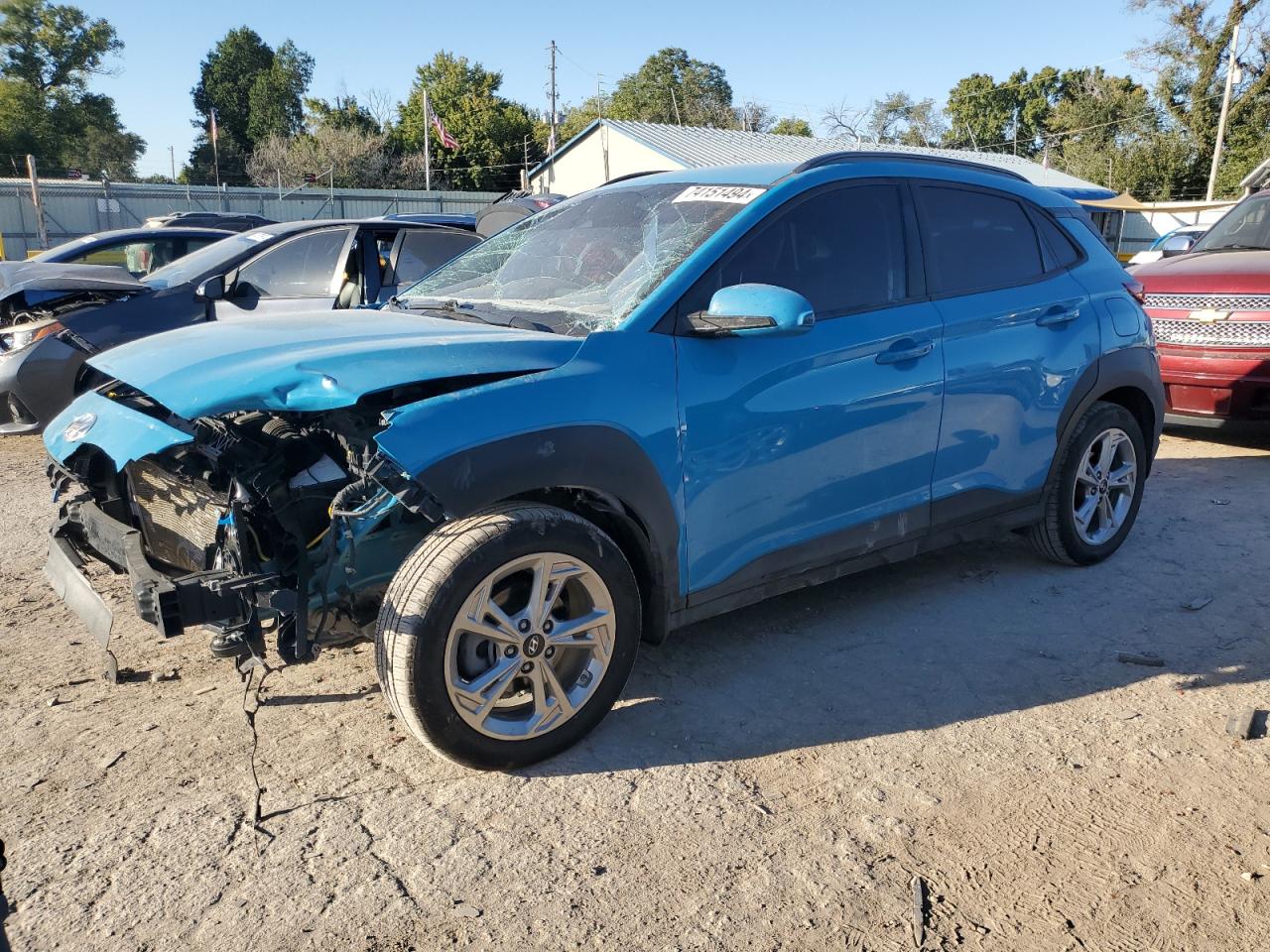 2022 HYUNDAI KONA SEL VIN:KM8K62AB3NU832351
