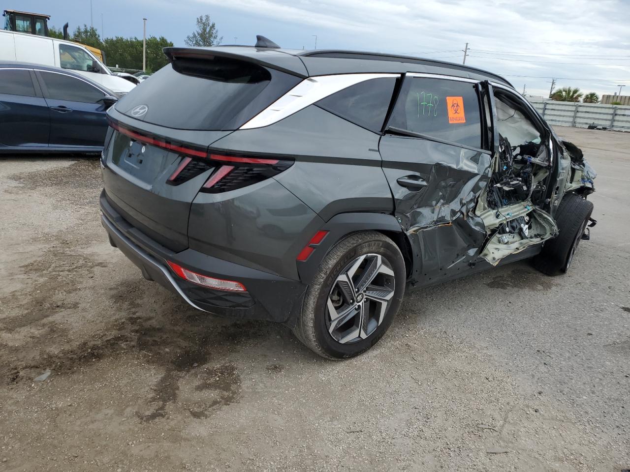 2022 HYUNDAI TUCSON LIMITED VIN:KM8JE3AE2NU046149