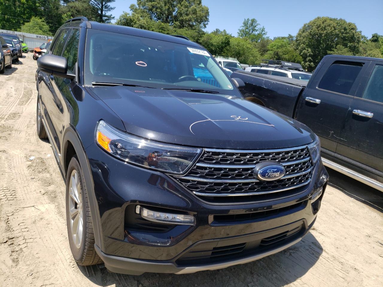 2022 FORD EXPLORER XLT VIN:1FMSK8DH6NGA71666