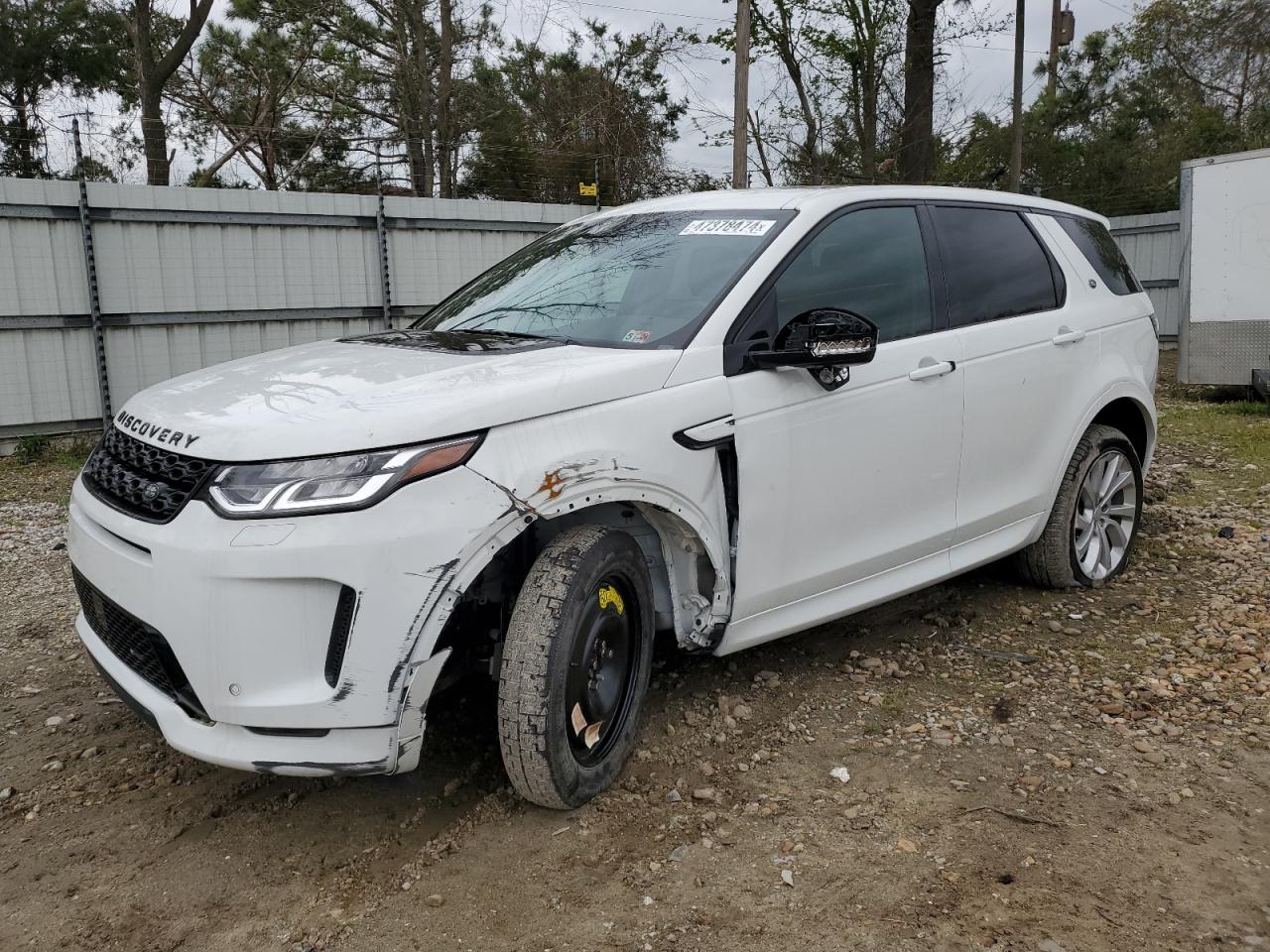 2022 LAND ROVER DISCOVERY SPORT S R-DYNAMIC VIN:SALCT2FX5NH911804