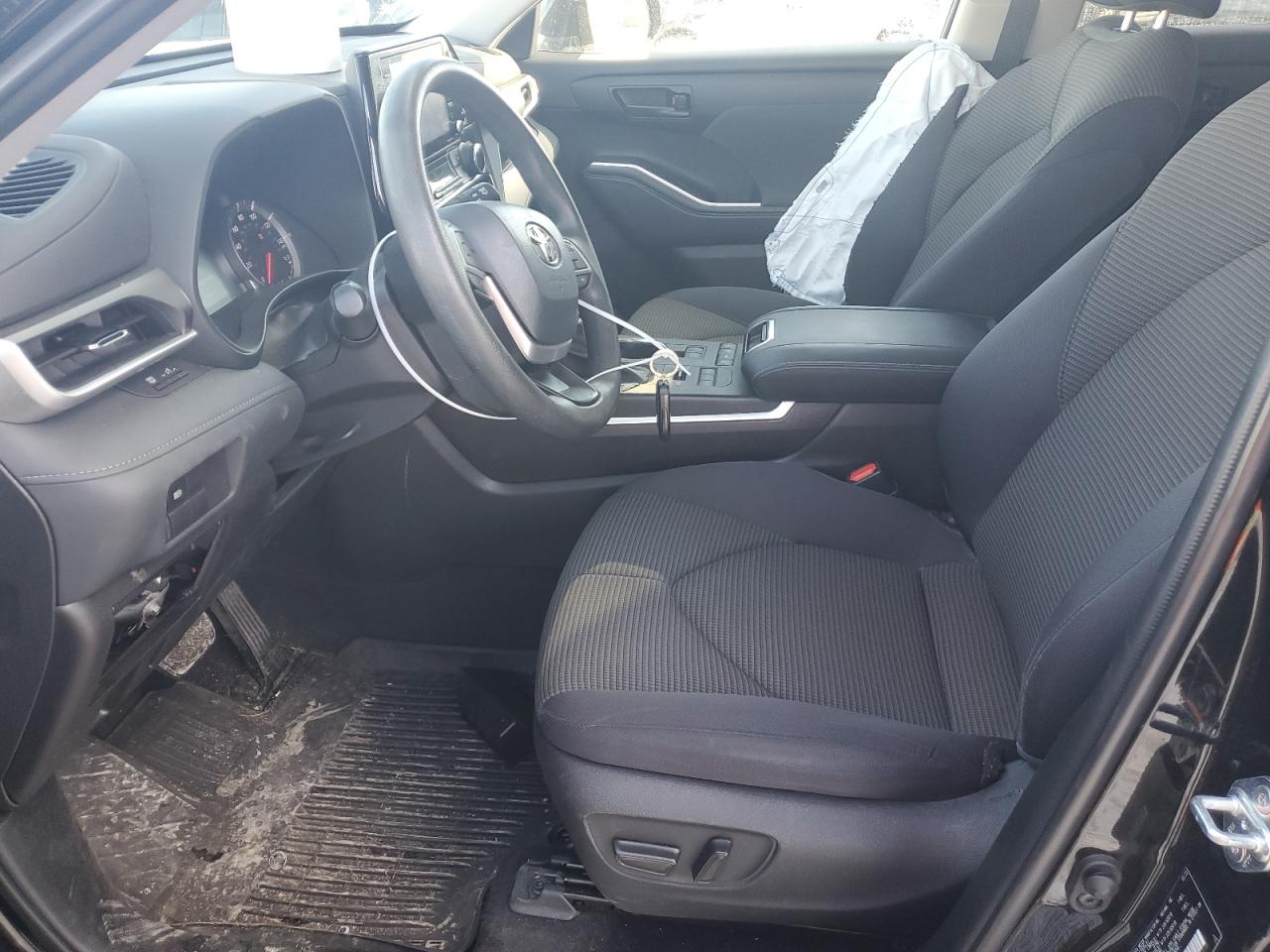 2022 TOYOTA HIGHLANDER L VIN:5TDCZRBH4NS224029