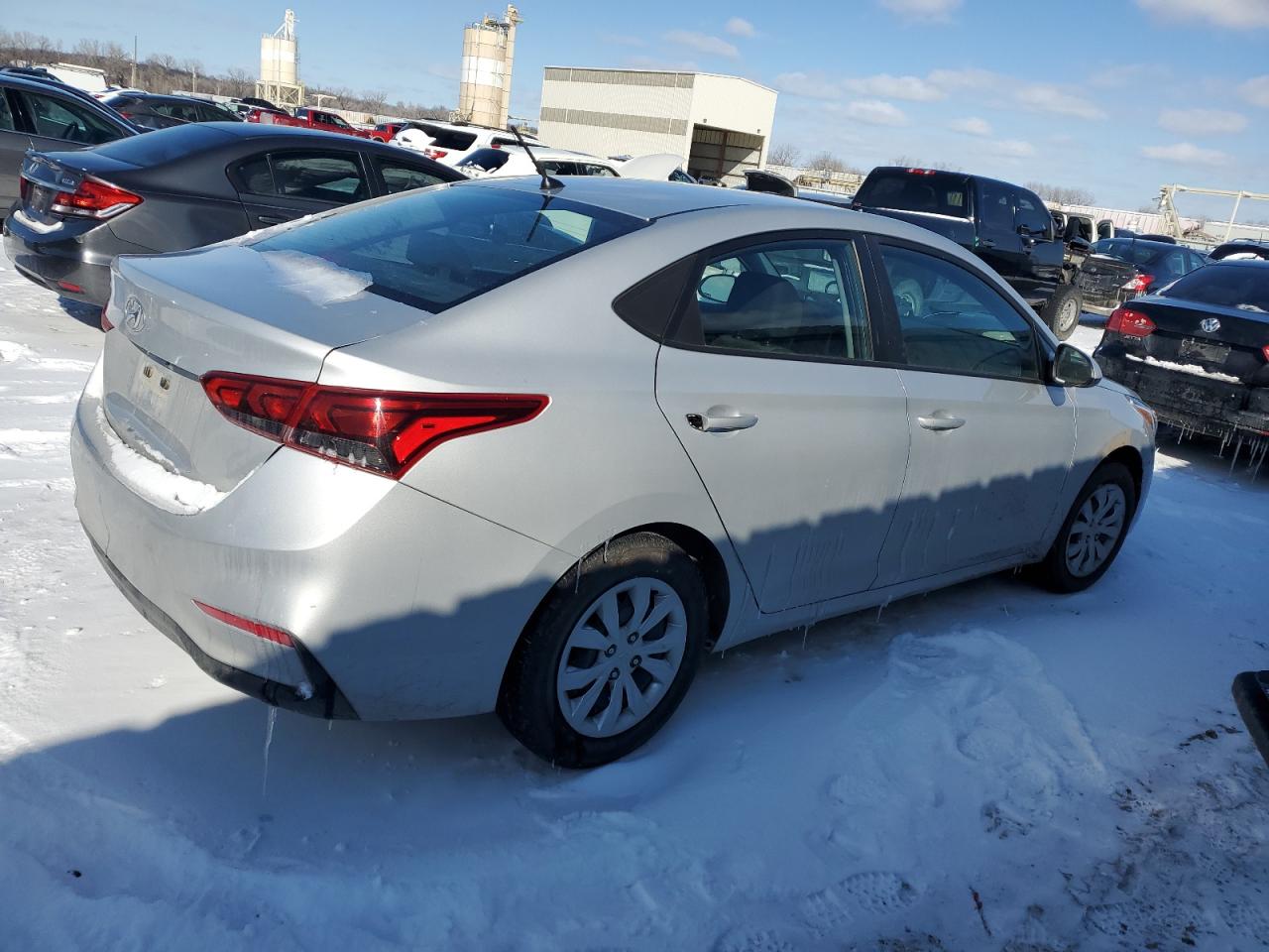 2022 HYUNDAI ACCENT SE VIN:3KPC24A67NE164376