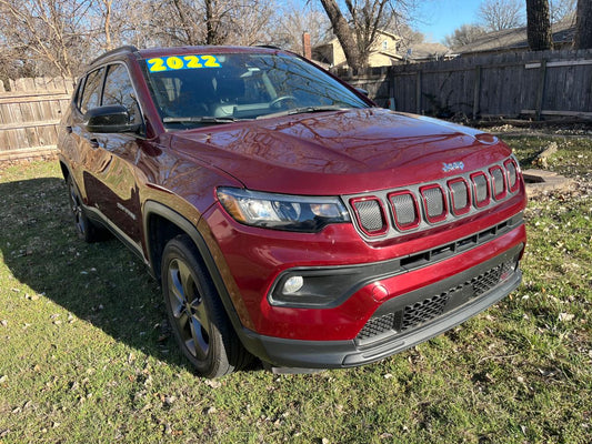 2022 JEEP COMPASS LATITUDE LUX VIN:3C4NJDFBXNT129442