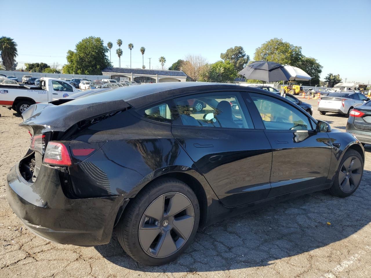 2022 TESLA MODEL 3  VIN:5YJ3E1EB2NF163580