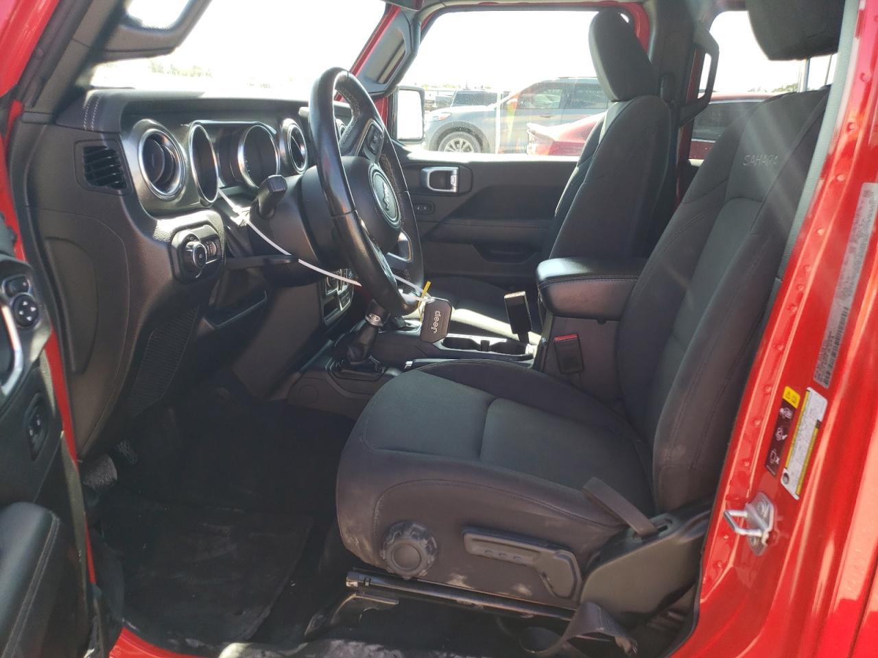 2022 JEEP WRANGLER UNLIMITED SAHARA VIN:1C4HJXEN7NW242625