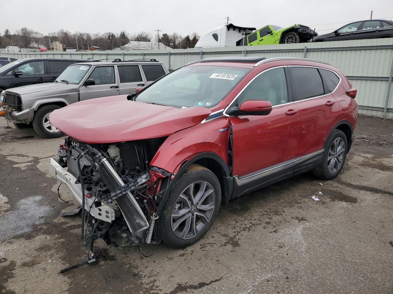 2022 HONDA CR-V TOURING VIN:5J6RT6H95NL031877