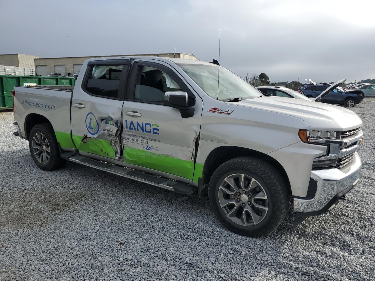 2022 CHEVROLET SILVERADO LTD K1500 LT VIN:1GCUYDED1NZ121278