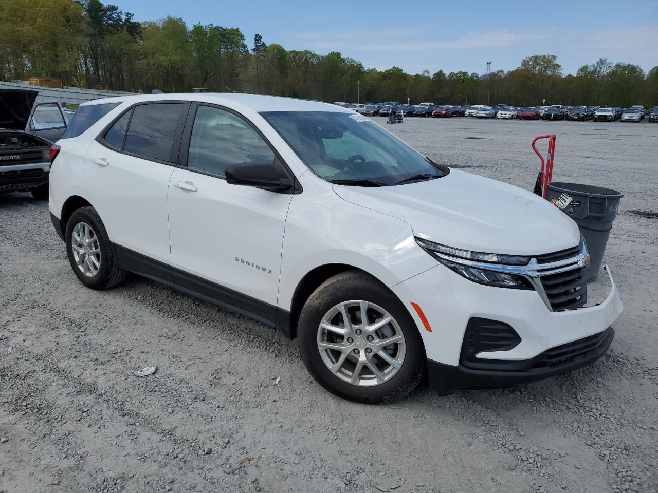 2022 CHEVROLET EQUINOX LS VIN:3GNAXHEV9NS161571