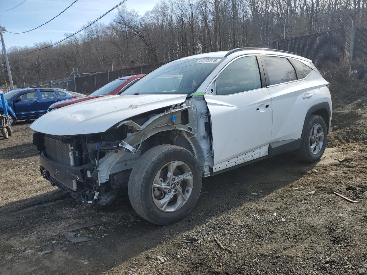 2022 HYUNDAI TUCSON SEL VIN:5NMJBCAE0NH027913