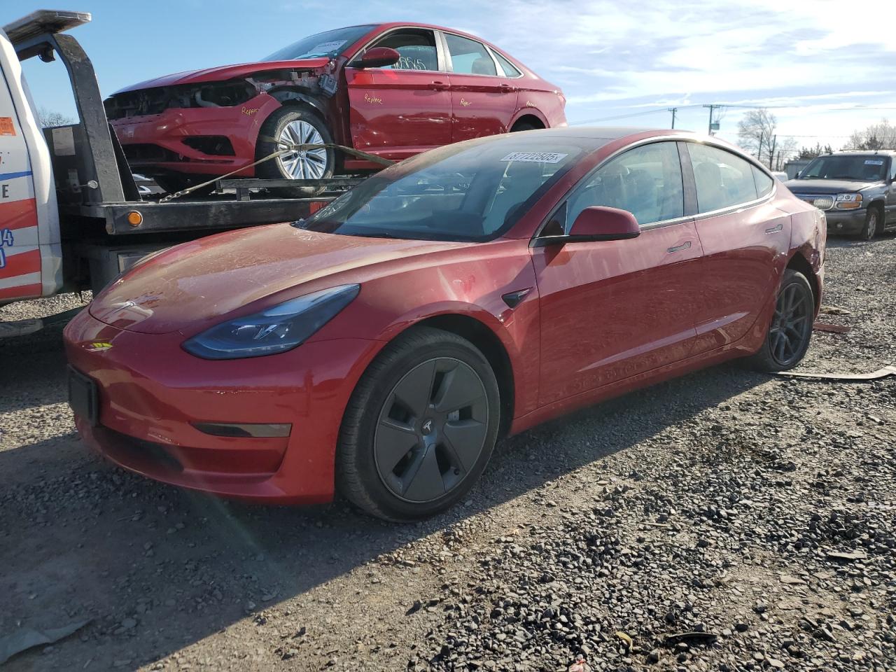 2023 TESLA MODEL 3  VIN:5YJ3E1EA7PF585421