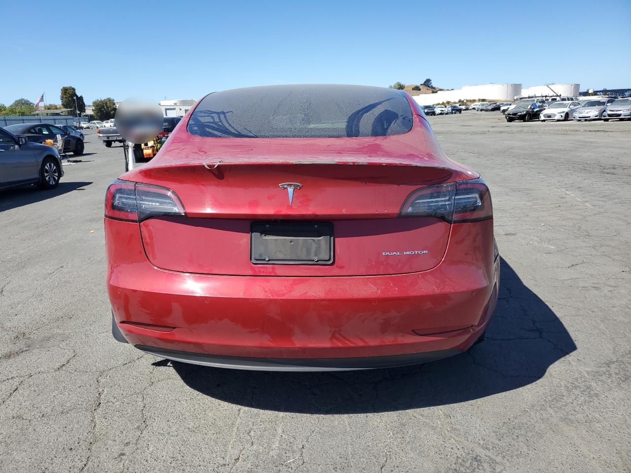 2022 TESLA MODEL 3  VIN:5YJ3E1EB3NF295697