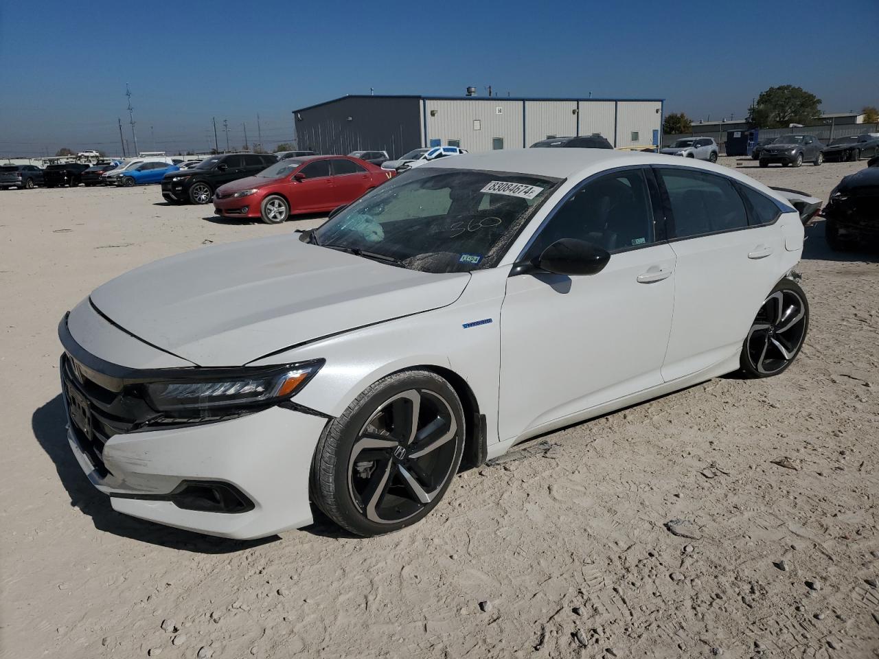 2022 HONDA ACCORD HYBRID SPORT VIN:1HGCV3F20NA043183