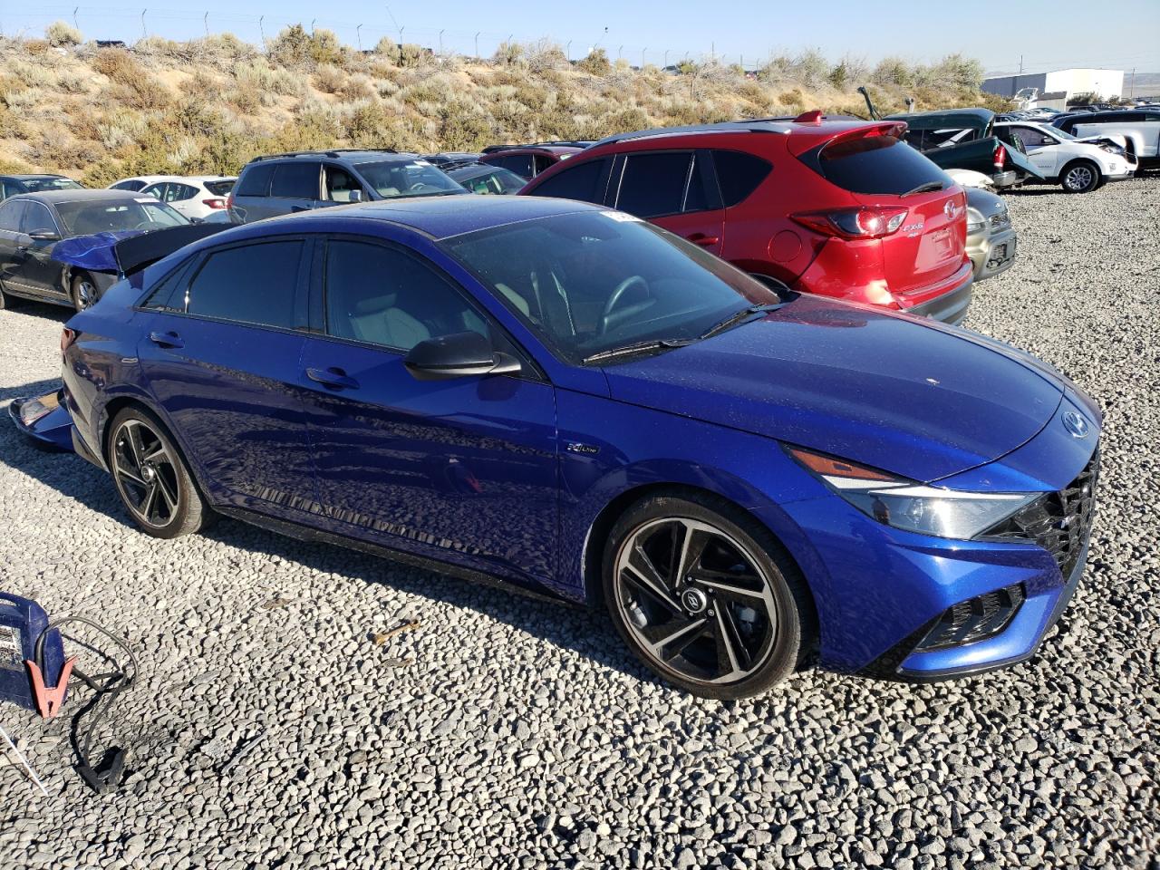 2023 HYUNDAI ELANTRA N LINE VIN:KMHLR4AF2PU476181