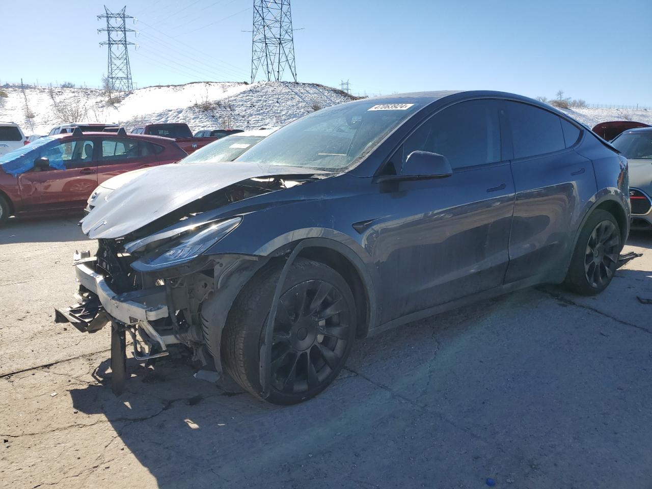 2023 TESLA MODEL Y  VIN:7SAYGDEE7PA073971