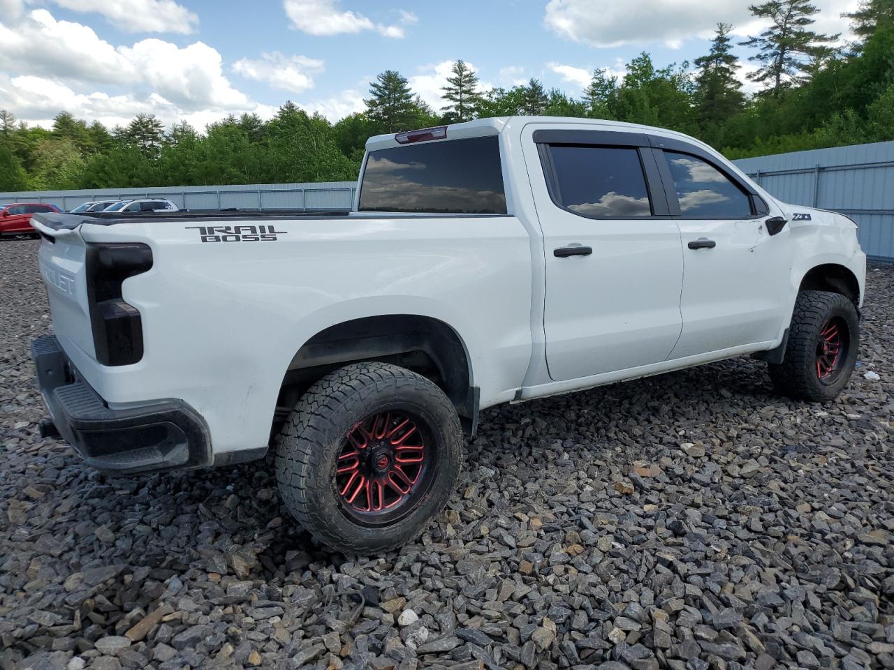 2022 CHEVROLET SILVERADO LTD K1500 TRAIL BOSS CUSTOM VIN:1GCPYCEL2NZ153655