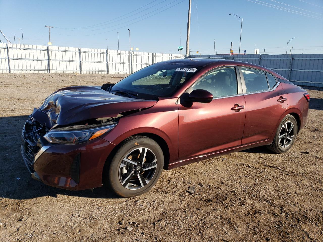 2024 NISSAN SENTRA SV VIN:3N1AB8CV2RY275251