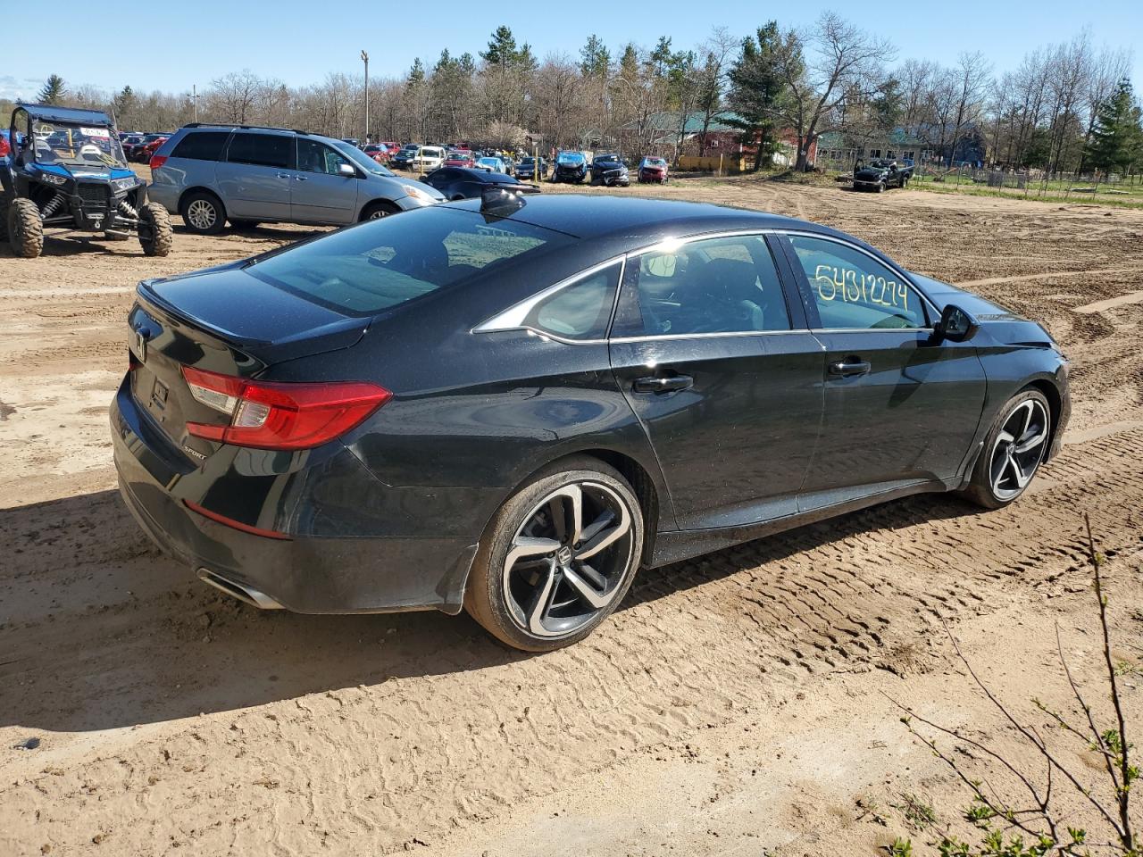 2022 HONDA ACCORD SPORT VIN:1HGCV1F35NA101995