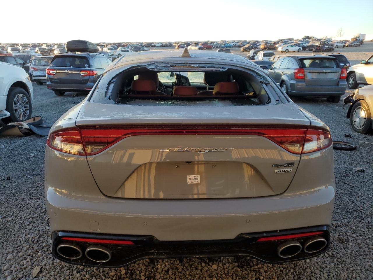2022 KIA STINGER GT LINE VIN:KNAE35LD2N6100630