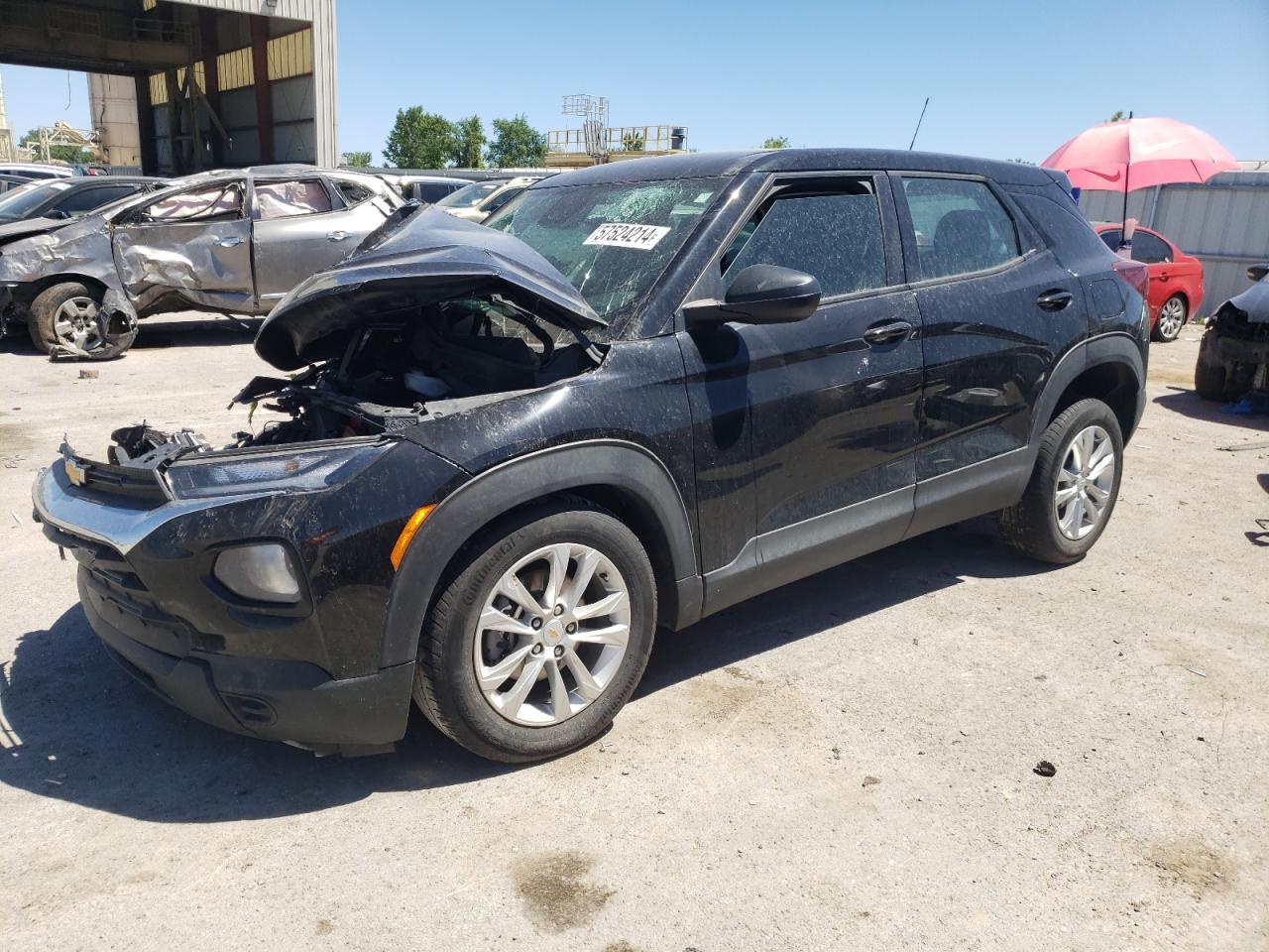 2022 CHEVROLET TRAILBLAZER LS VIN:KL79MMS26NB073531