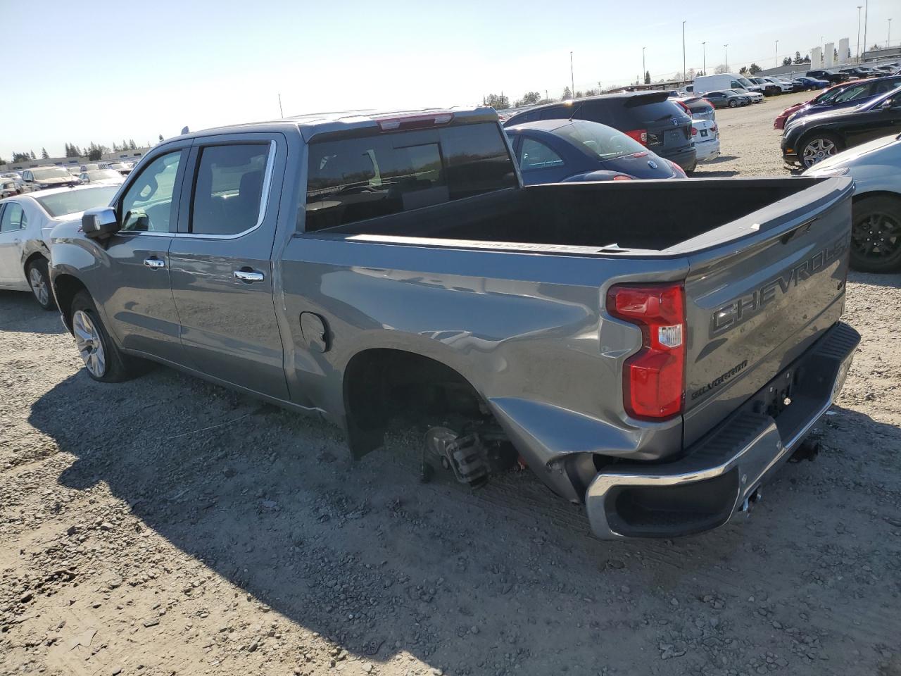 2022 CHEVROLET SILVERADO LTD K1500 LTZ VIN:1GCUYGEDXNZ202961