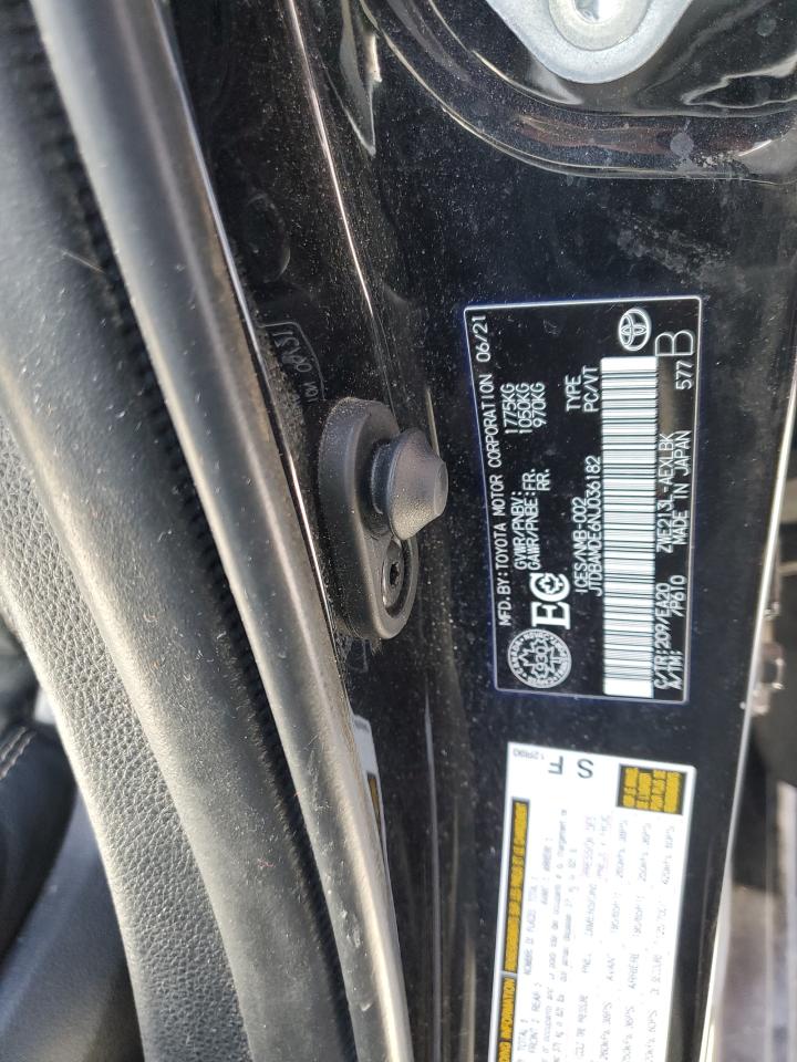 2022 TOYOTA COROLLA  VIN:JTDBAMDE6NJ036182