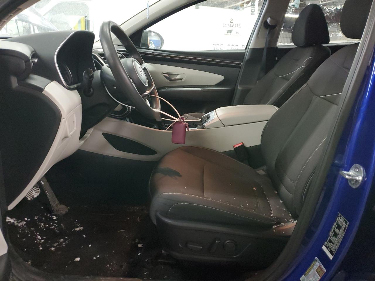 2022 HYUNDAI TUCSON SEL VIN:5NMJBCAE0NH033663