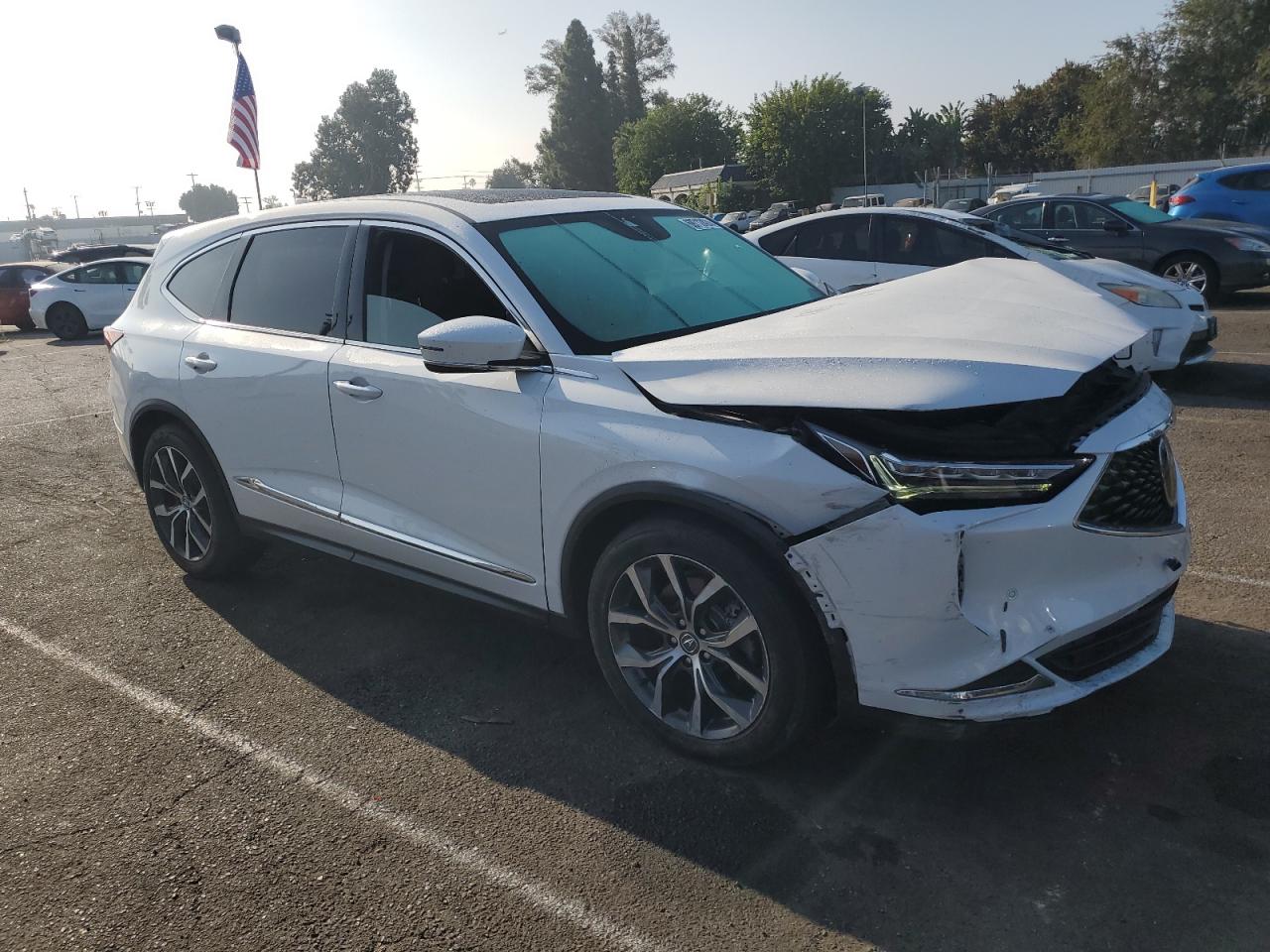 2022 ACURA MDX TECHNOLOGY VIN:5J8YD9H40NL002485