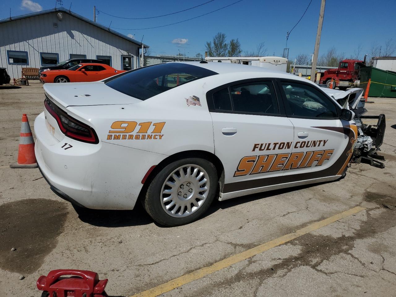 2022 DODGE CHARGER POLICE VIN:2C3CDXKG0NH120523