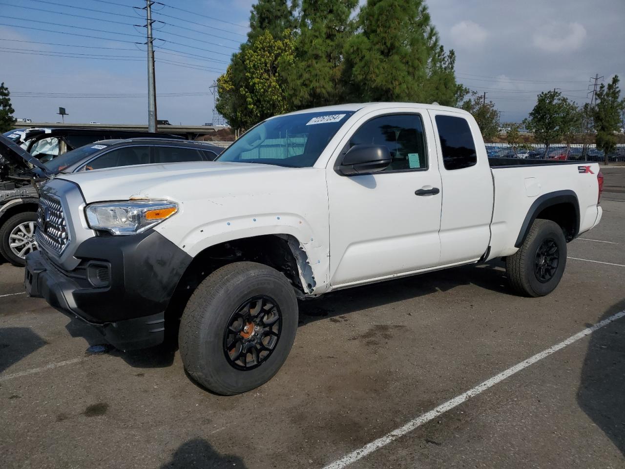 2022 TOYOTA TACOMA ACCESS CAB VIN:3TYSZ5AN8NT099200