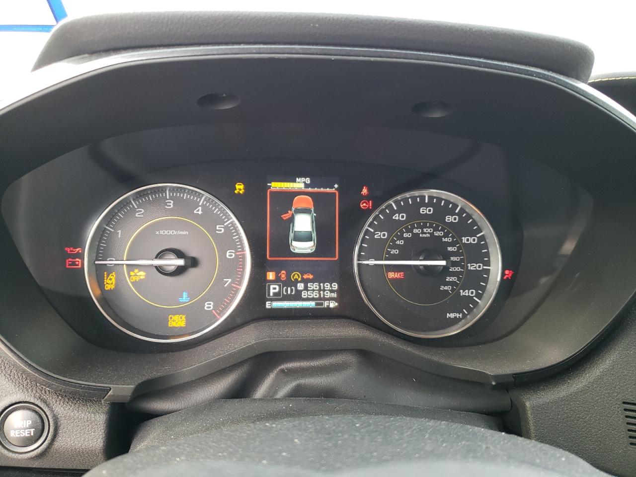 2022 SUBARU CROSSTREK SPORT VIN:JF2GTHRC0NH240838