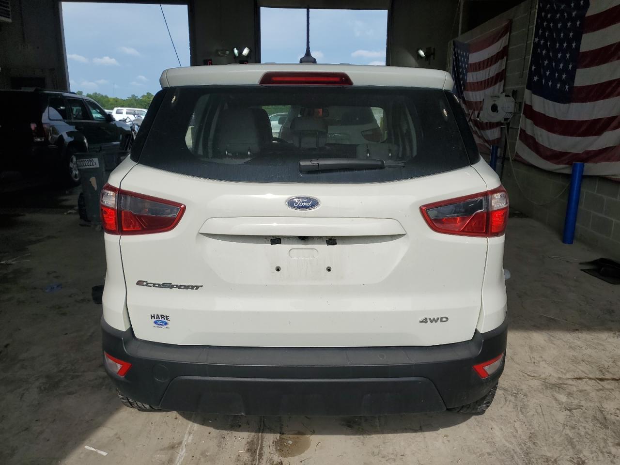 2022 FORD ECOSPORT S VIN:MAJ6S3FL8NC465144